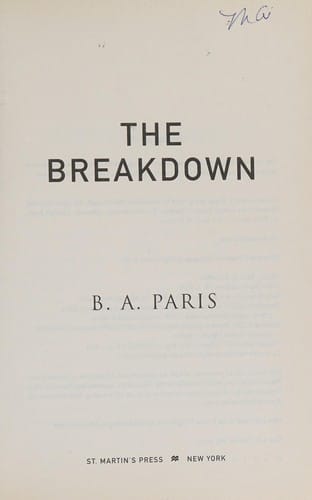 Breakdown