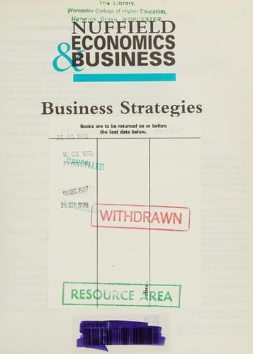 Nuffield Economics and Business (Nuffield Economics & Business)