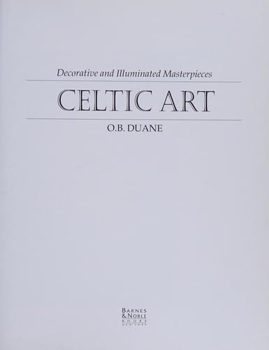 Celtic art: decorative and illuminated masterpieces