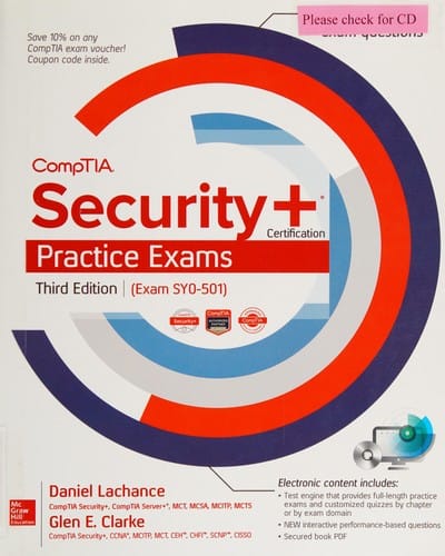CompTIA Security+ Certification Practice Exams, Third Edition (Exam SY0-501)