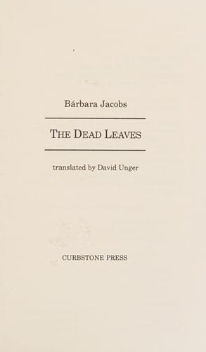 The dead leaves