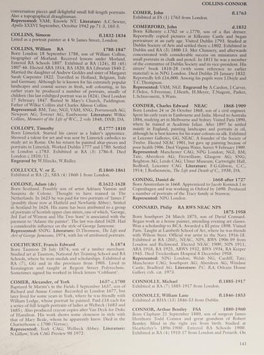 The dictionary of portrait painters in Britain up to 1920