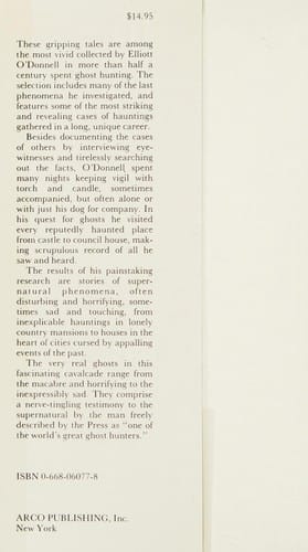 Elliott O'Donnell's Great ghost stories