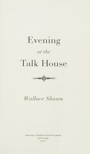 Evening at the Talk House (TCG Edition)