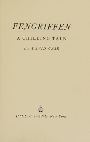 Fengriffen: a chilling tale.