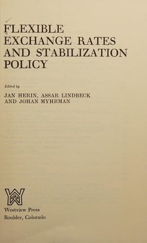 Flexible exchange rates and stabilization policy