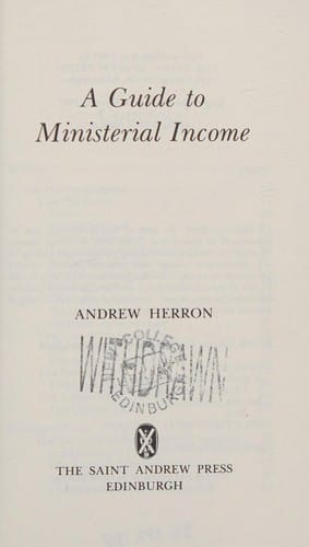 A Guide to Ministerial Income
