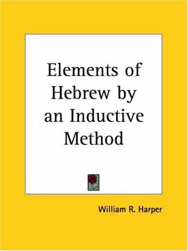 Elements of Hebrew by an Inductive Method