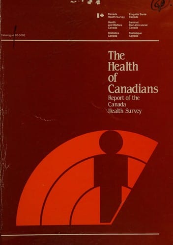 The health of Canadians: report of the Canada Health Survey.
