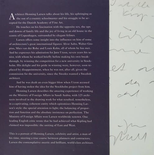 Light and life: Henning Larsen, the man and the architect