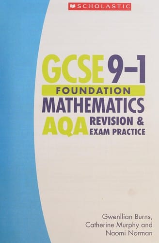Maths Foundation Revision and Exam Practice Book for AQA