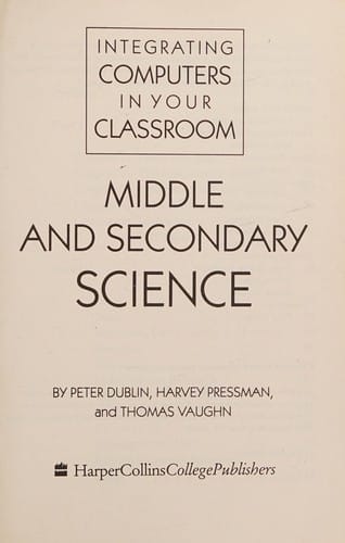 Middle and secondary science