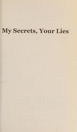 My Secrets Your Lies