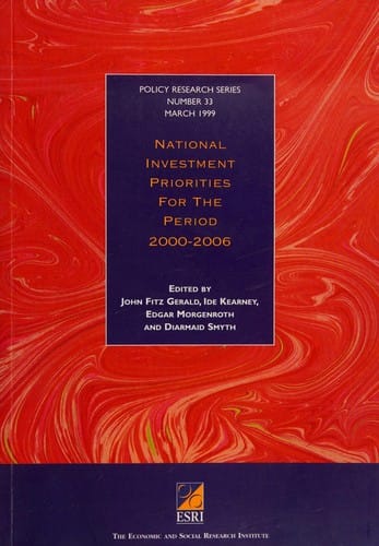 National investment priorities for the period 2000-2006