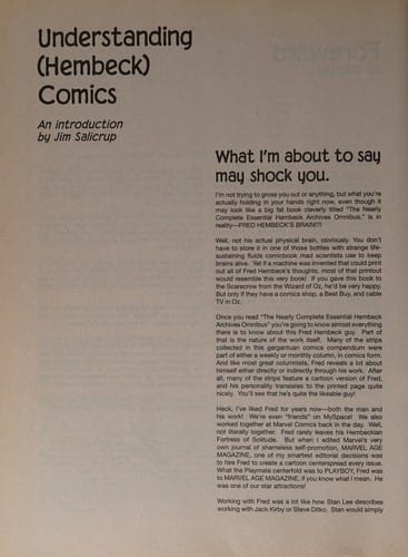 The Near Complete Essential Hembeck Archives Omnibus