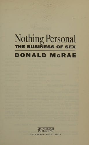 Nothing personal: the business of sex