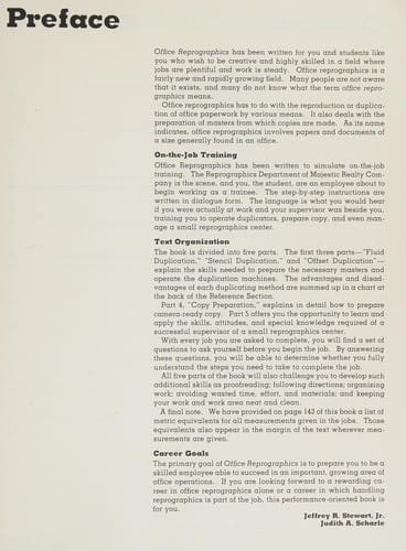 Office reprographics