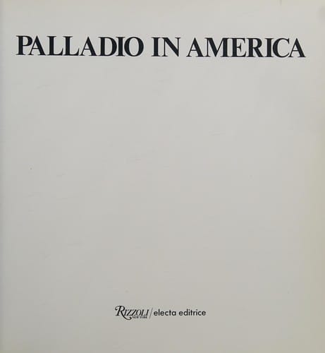 Palladio in America