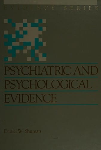 Psychiatric and psychological evidence
