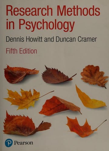 Research Methods in Psychology