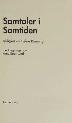 Samtaler i Samtiden