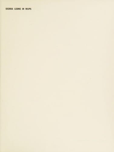 Sierra Leone in Maps,