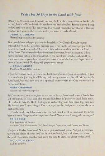 30 Days in the Land with Jesus: A Holy Land Devotional