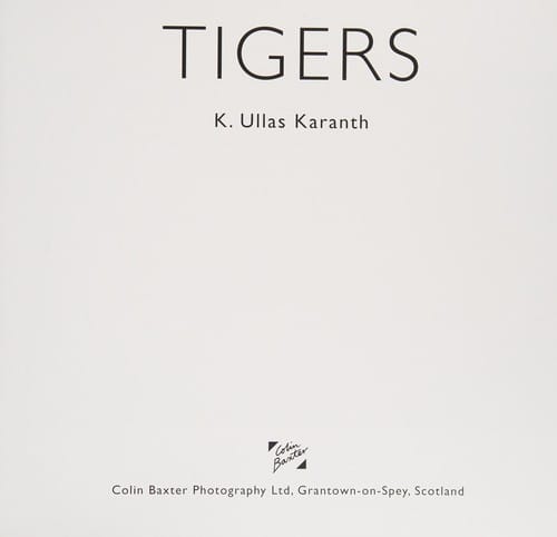 Tigers (WorldLife Library Special)