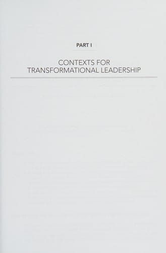 Transformational Leadership in Nursing, Second Edition: From Expert Clinician to Influential Leader