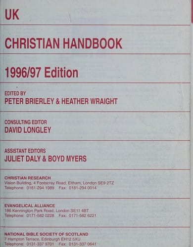 UK Christian handbook.