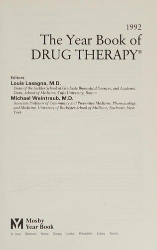 Drug Therapy