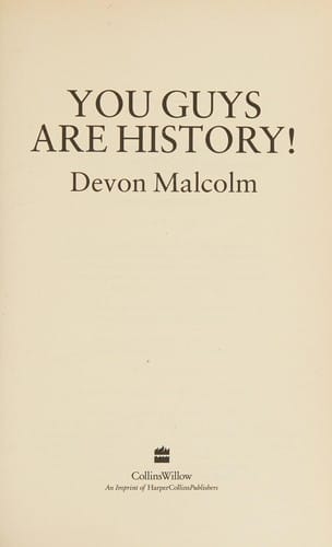 You guys are history!