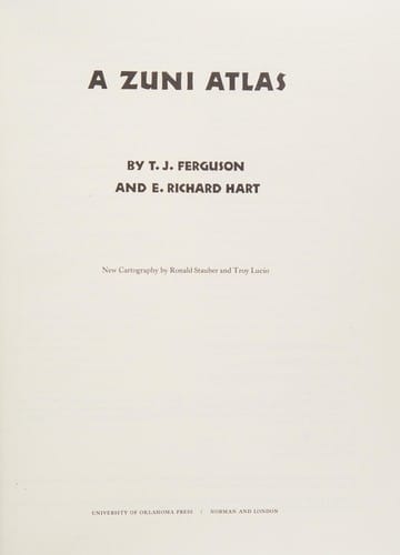A Zuni atlas