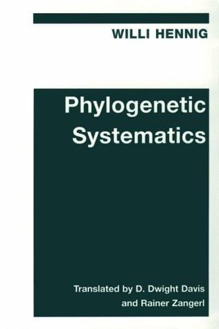 Phylogenetic Systematics