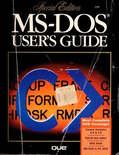 MS-DOS: Userʼs Guide