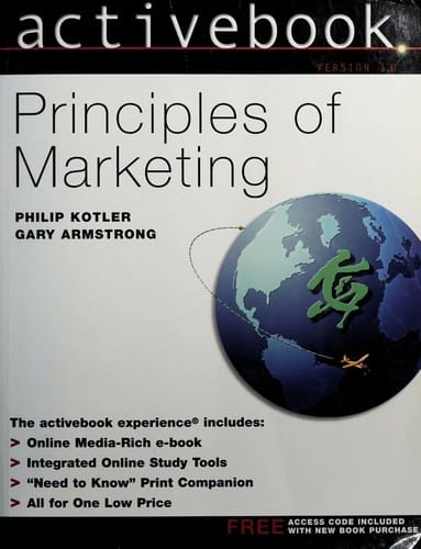 Principles of marketing: activebook version 1.0