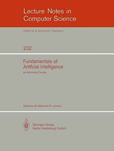 Fundamentals of artificial intelligence: An Advanced Course