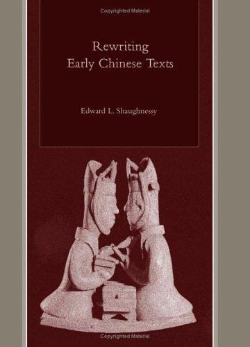 Rewriting early Chinese texts