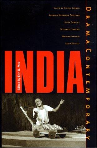 DramaContemporary: India (PAJ Books)