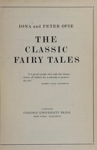 The Classic fairy tales