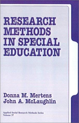 Research methods in special education