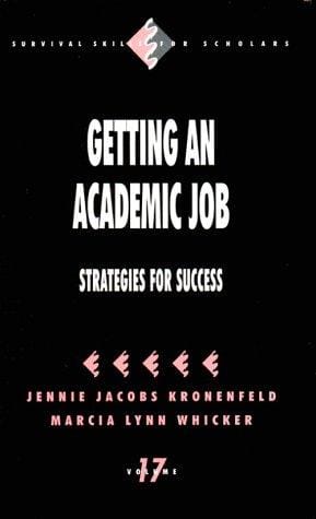Getting an academic job