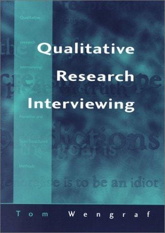 Qualitative research interviewing: biographic narrative and semi-structured methods