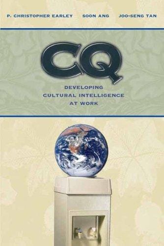 CQ: developing cultural intelligence at work