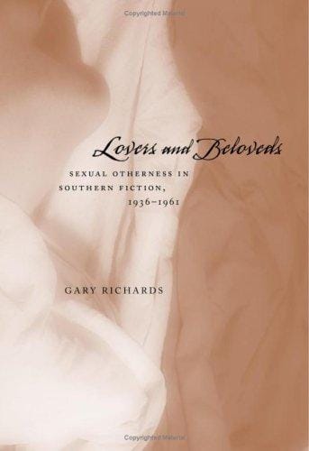 Lovers and beloveds: sexual otherness in southern fiction, 1936-1961