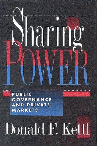 Sharing power: public governance and private markets