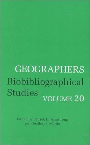 Geographers Biobibliographical Studies (Geographers)