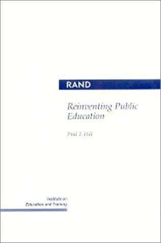 Reinventing public education