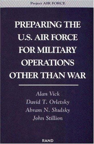 Preparing the U.S. Air Force for military operations other than war