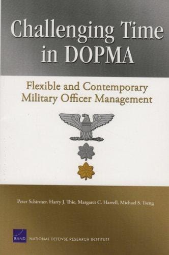 Challenging Time in DOPMA: Flexible and Contemporary Military Officer Management